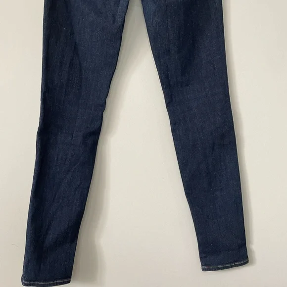 Frame denim Le Skinny de Jeanne dark wash jeans - Picture 11 of 12